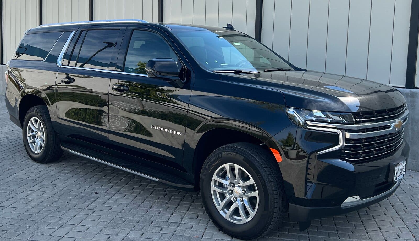 Contact Limo luxury Chevy Suburban wedding transportation fleet vehicle Kenosha Wisconsin