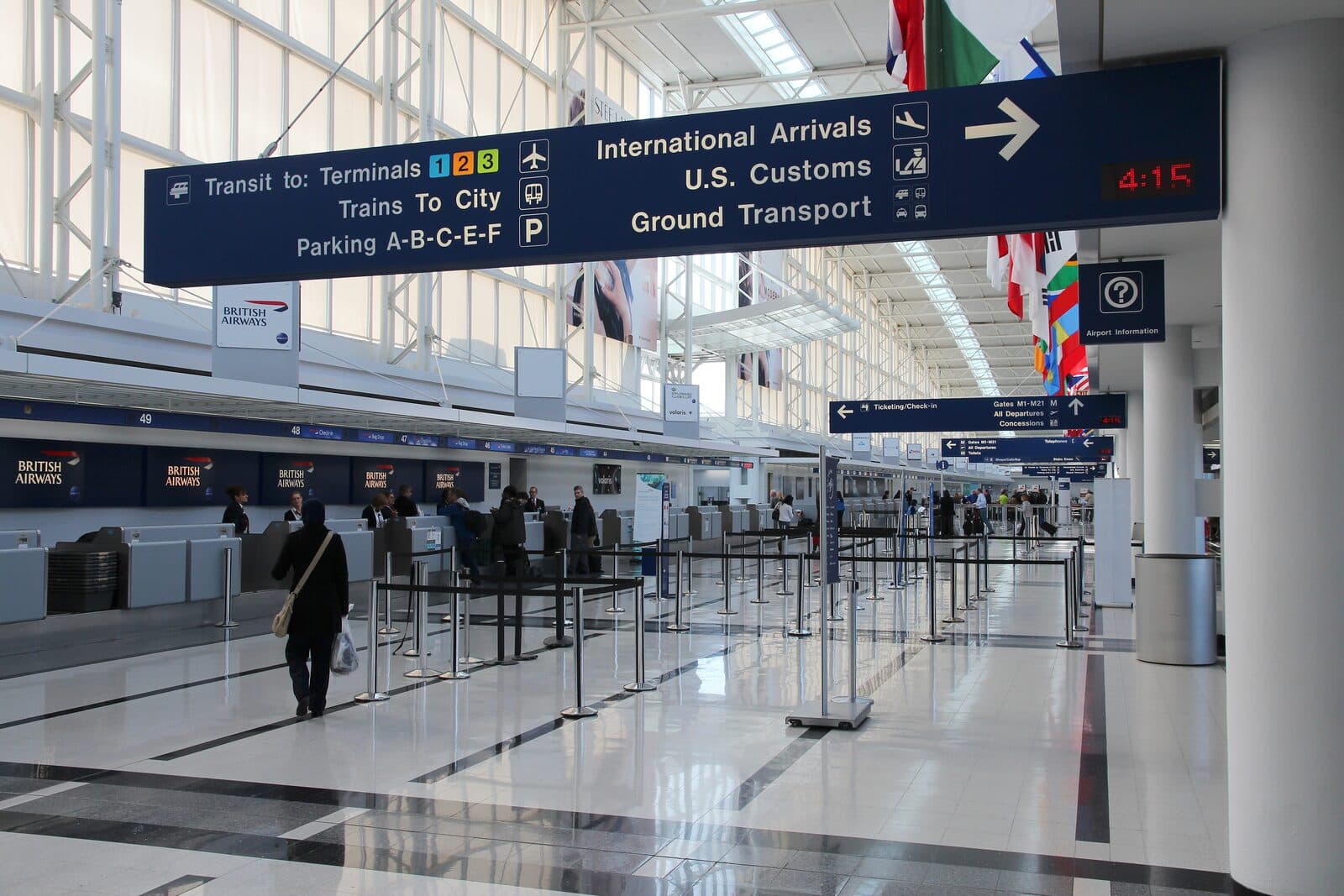 Early-morning O'Hare pickup from Kenosha