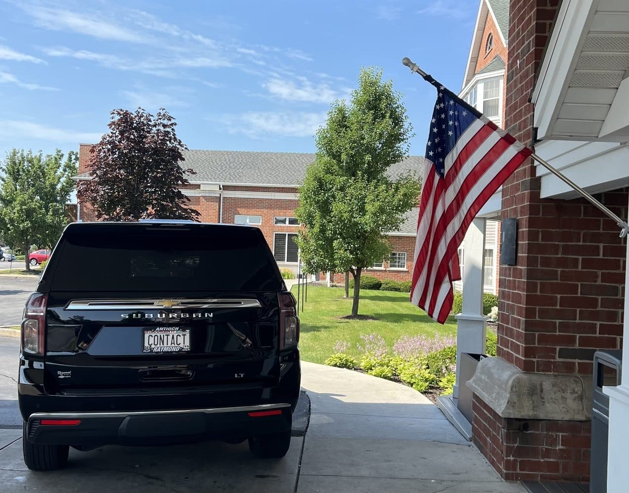 Contact Limo Suburban picking up at a Kenosha-area residence